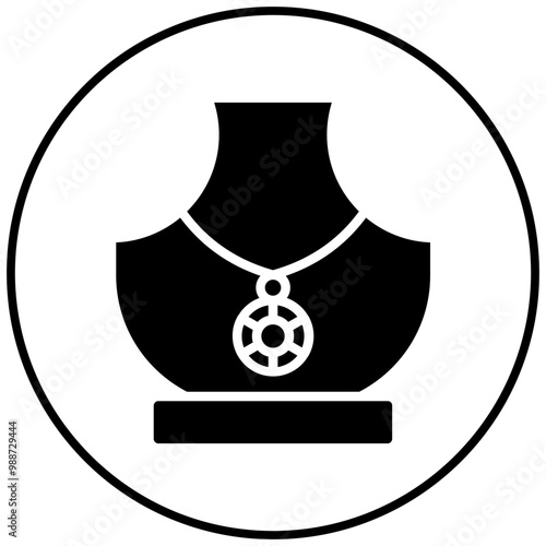 Jewelry Design vector icon. Can be used for Art and Craft Supplies iconset.