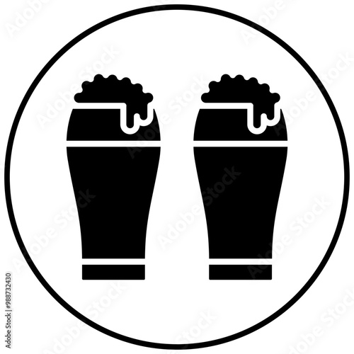 Local Brews vector icon. Can be used for Bowling iconset.