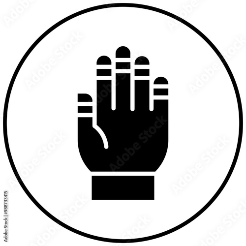 Injuries vector icon. Can be used for Volleyball iconset.