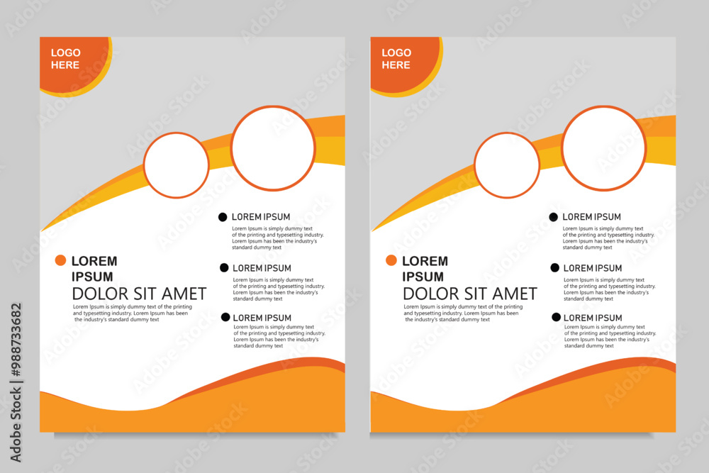 Brochure design, cover modern annual report, layout, poster, flyer in A4 Brochure design, cover modern annual report, layout, poster, flyer in A4