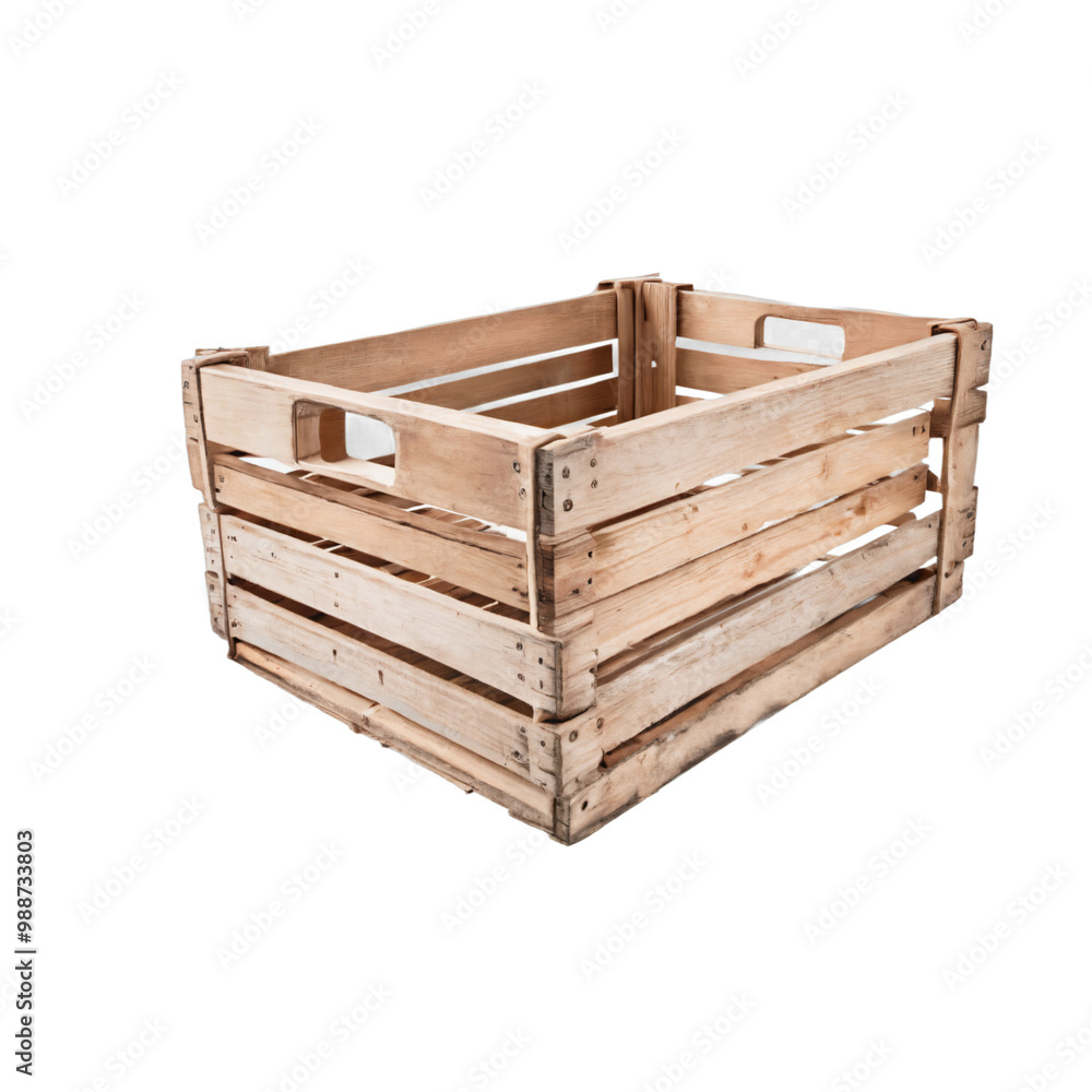 old wooden box ,isolated on white background , transparent png image old wooden box ,isolated on white background , transparent png image