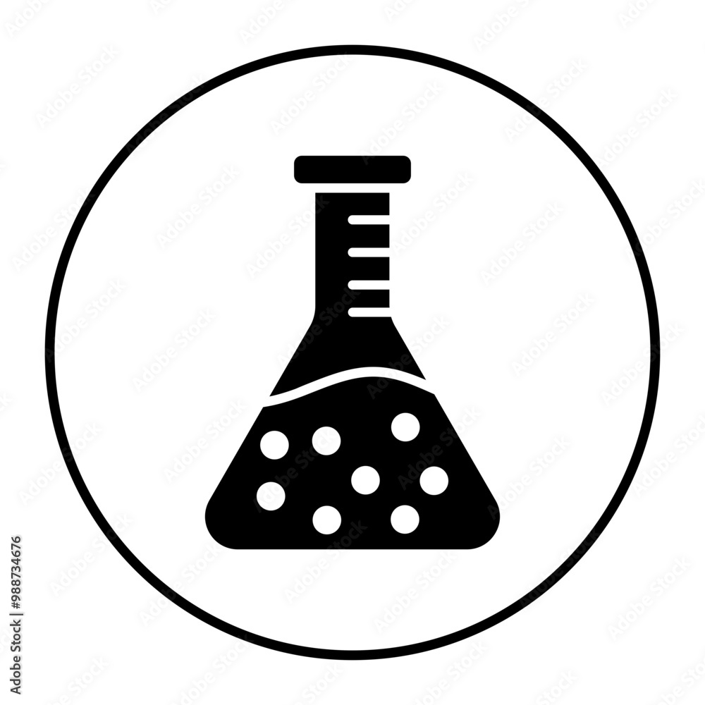 Beaker vector icon. Can be used for Laundry iconset. Beaker vector icon. Can be used for Laundry iconset.
