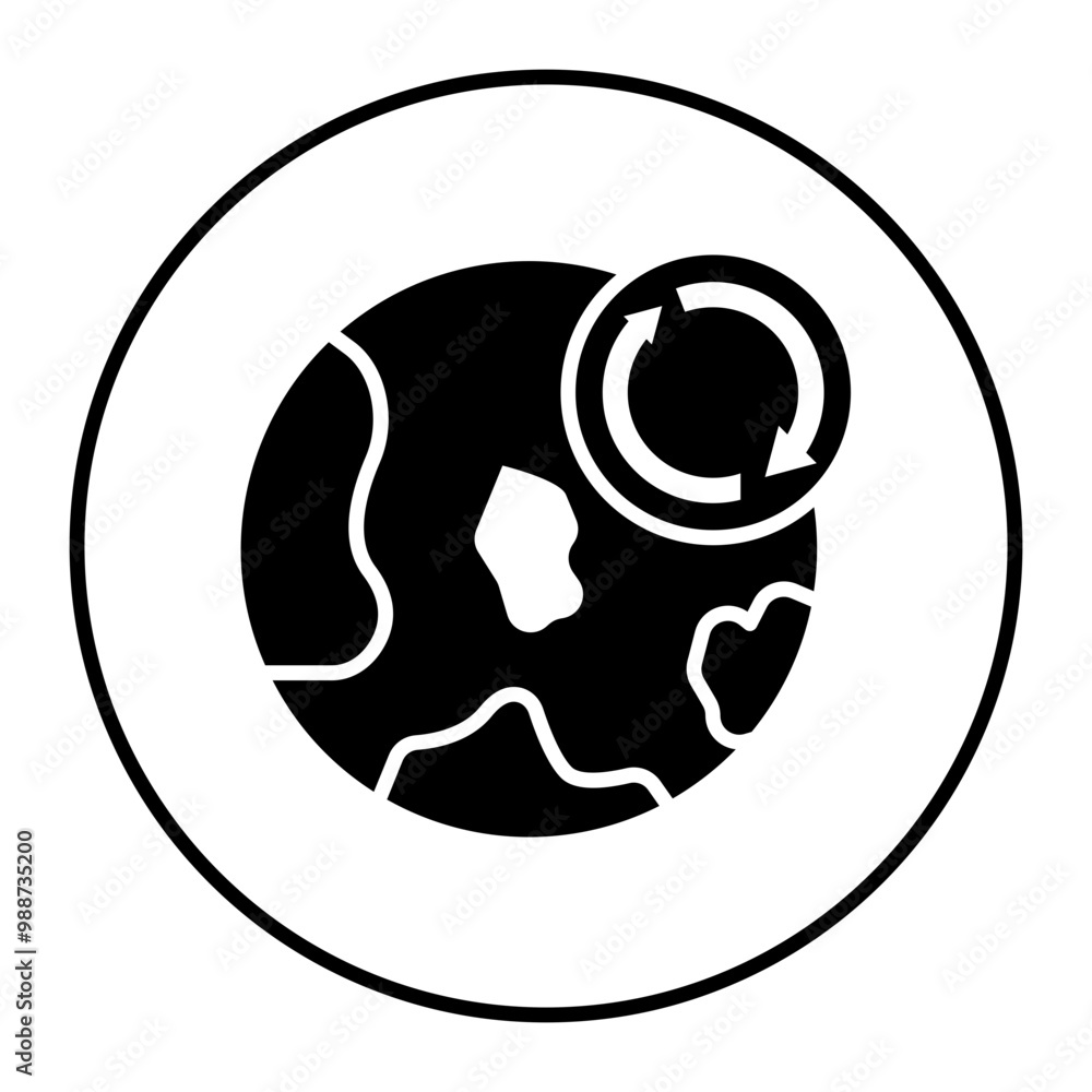 Ecology vector icon. Can be used for Global Warming iconset. Ecology vector icon. Can be used for Global Warming iconset.