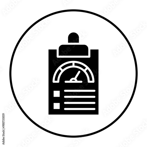 FICO Score vector icon. Can be used for Credit And Loan iconset.