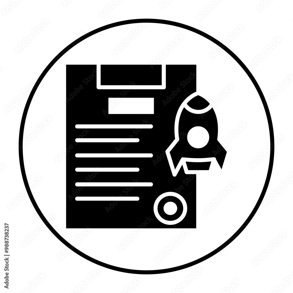 Project Launch vector icon. Can be used for Business and Finance iconset. Project Launch vector icon. Can be used for Business and Finance iconset.