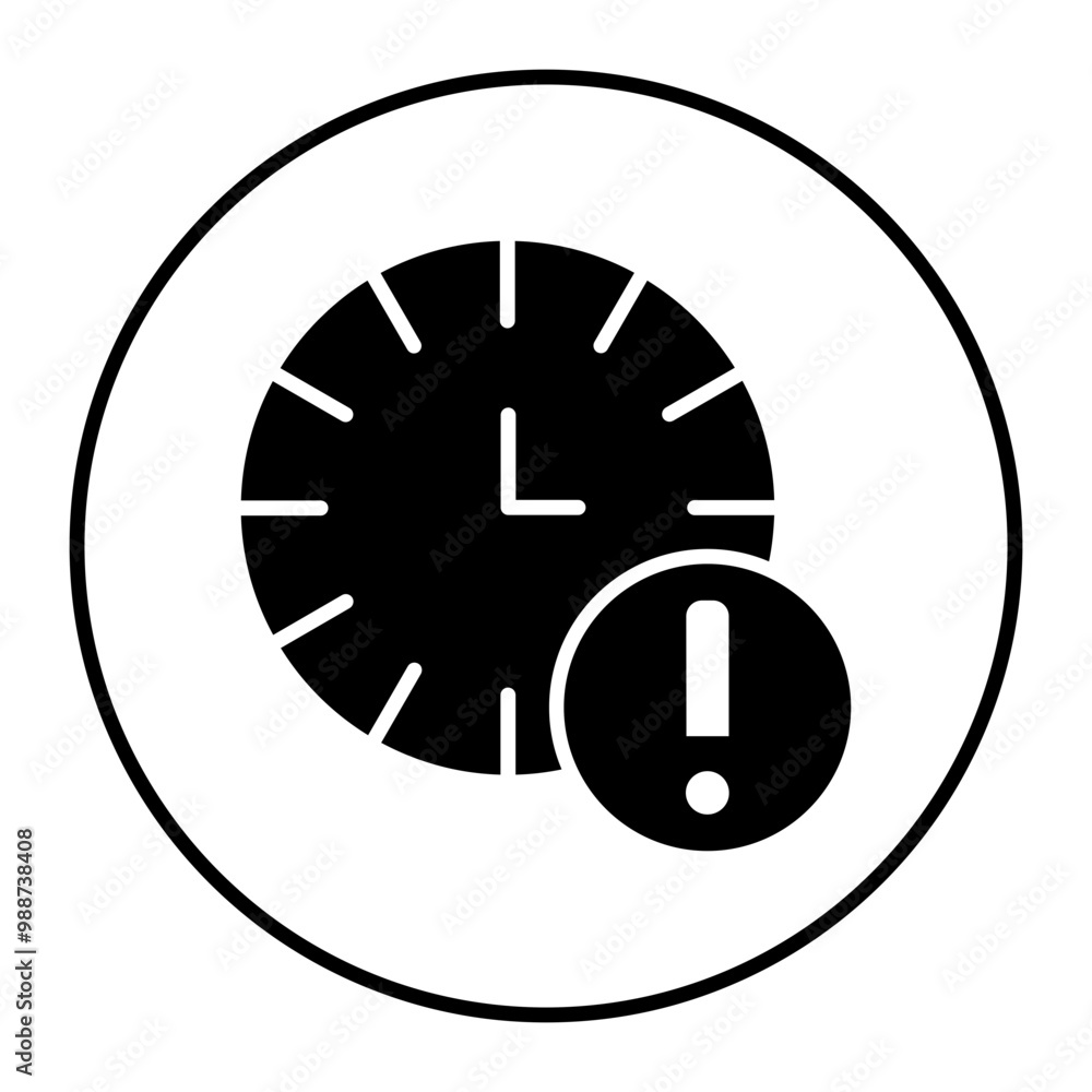 Timeout vector icon. Can be used for Business and Finance iconset. Timeout vector icon. Can be used for Business and Finance iconset.