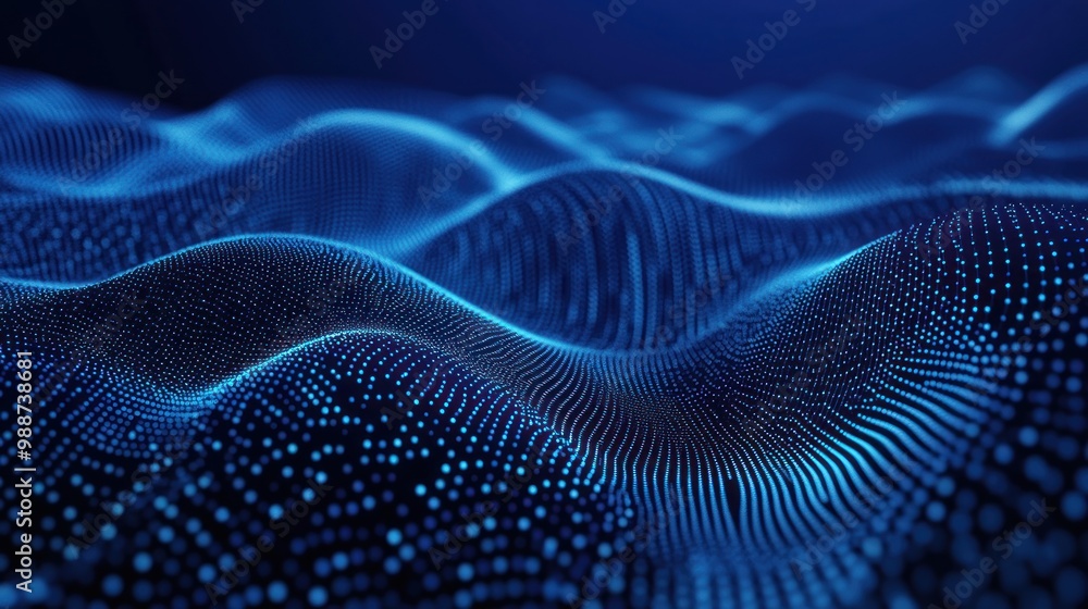 Abstract technology blue background with 3d concept Abstract technology blue background with 3d concept