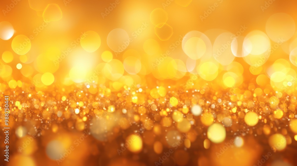 Golden Bokeh Background Golden Bokeh Background