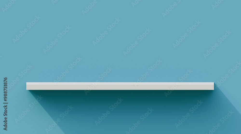 Empty shelf on a blue wall. Display stand shelf on blue wall. Trophy stand. Product display shelf 3d illustration. 3d shelf render. Empty shelf on a blue wall. Display stand shelf on blue wall. Trophy stand. Product display shelf 3d illustration. 3d shelf render.