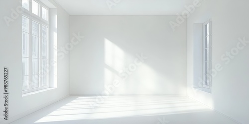 empty white room