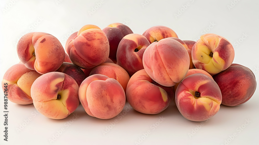 Fresh Ripe Peaches - Summer Fruit Still Life Photography Fresh Ripe Peaches - Summer Fruit Still Life Photography