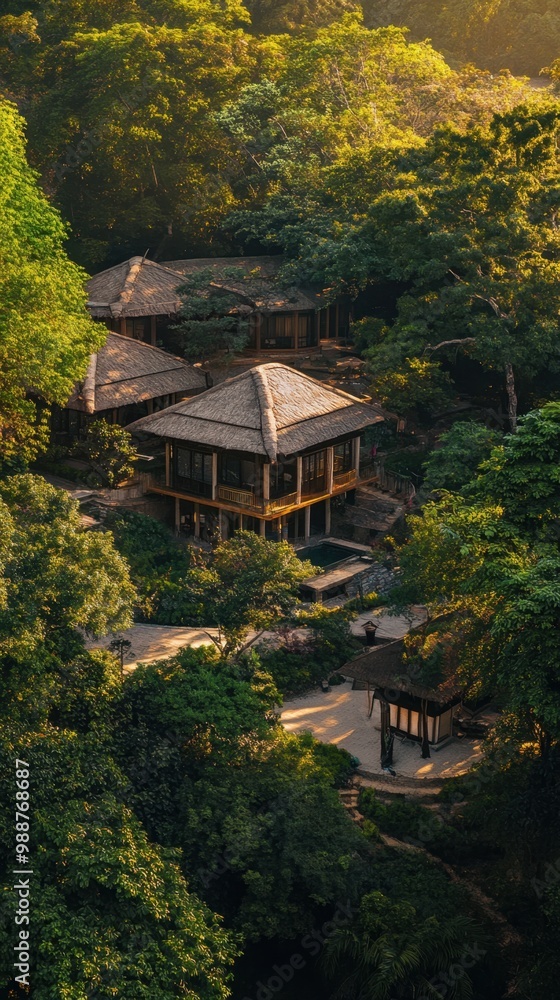 Serene Wildlife Sanctuary in Natural Habitat Serene Wildlife Sanctuary in Natural Habitat