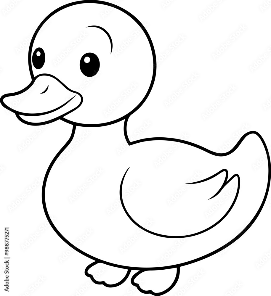 illustration of a baby duck illustration of a baby duck