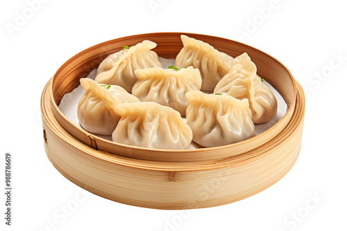 Dimsum on a plate