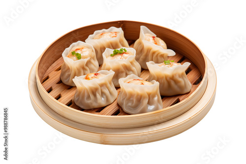 Dimsum on a plate