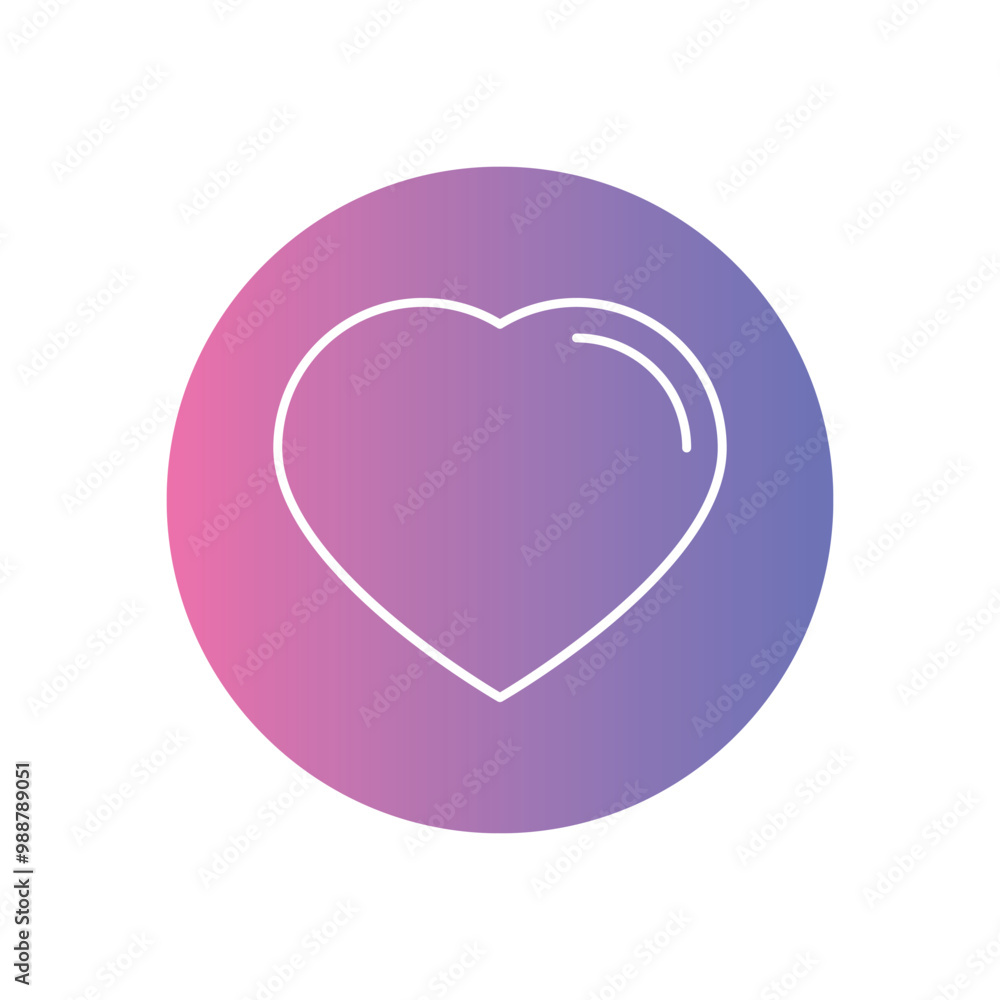 heart vector icon stock illustration heart vector icon stock illustration