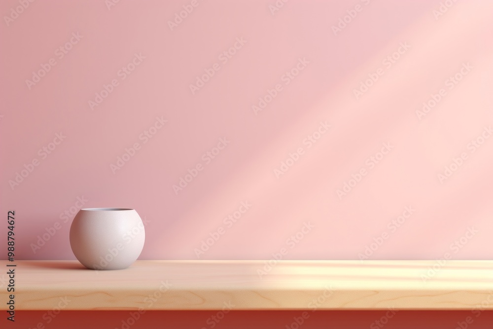 Table vase pink cup. Table vase pink cup.