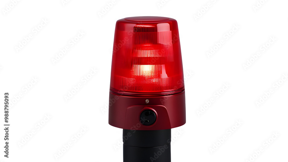 Red siren light