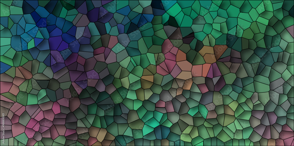 3D Abstract Seamless Multicolor Broken Stained-Glass Geometric Retro Tiles Pattern and Quartz Crystal Voronoi Diagram Background for Website, Fabric Printing, Brochures, Luxury/Premium Packaging 3D Abstract Seamless Multicolor Broken Stained-Glass Geometric Retro Tiles Pattern and Quartz Crystal Voronoi Diagram Background for Website, Fabric Printing, Brochures, Luxury/Premium Packaging