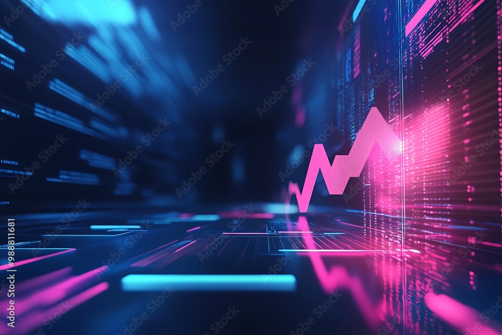 Digital Financial Growth: Vibrant Graph Arising in a Technological Data Landscape Digital Financial Growth: Vibrant Graph Arising in a Technological Data Landscape