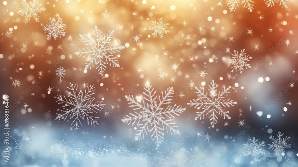 Christmas abstract background with snowflake Christmas abstract background with snowflake