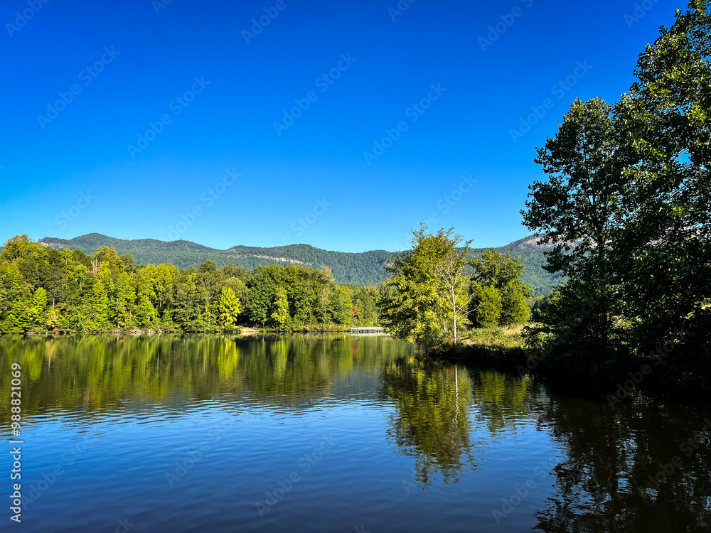 Lake View at Table Rock State Park in South Carolina Lake View at Table Rock State Park in South Carolina