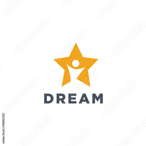 Dream Logo Vector Simple Modern