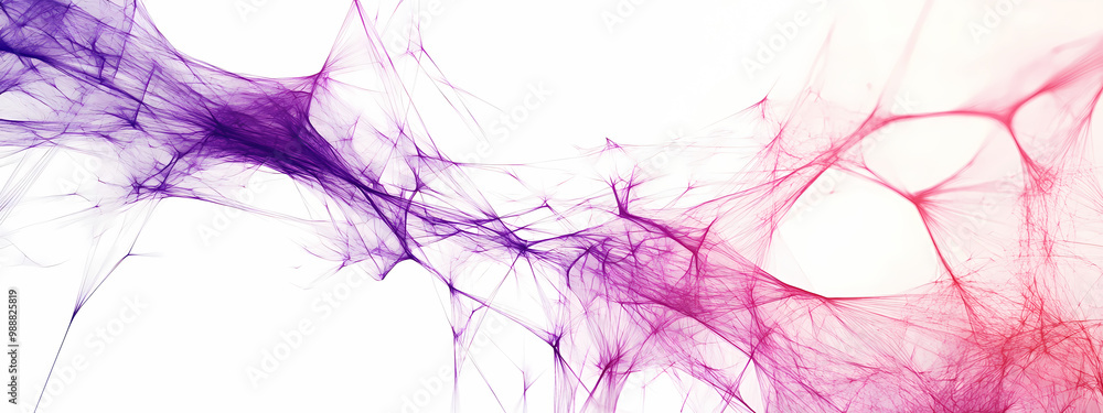 Intricate Web of Lines on Soft White Intricate Web of Lines on Soft White