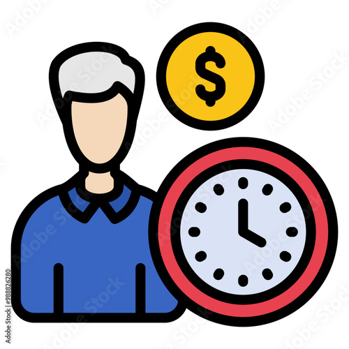 Time Clock Icon