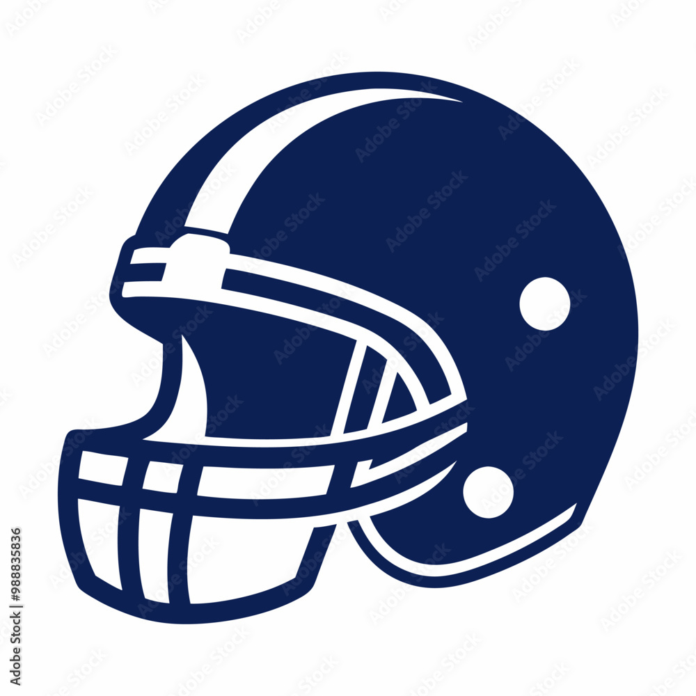 Vector American Football Emblem Icon Illustration - Printable Sports Graphics Design Vector American Football Emblem Icon Illustration - Printable Sports Graphics Design