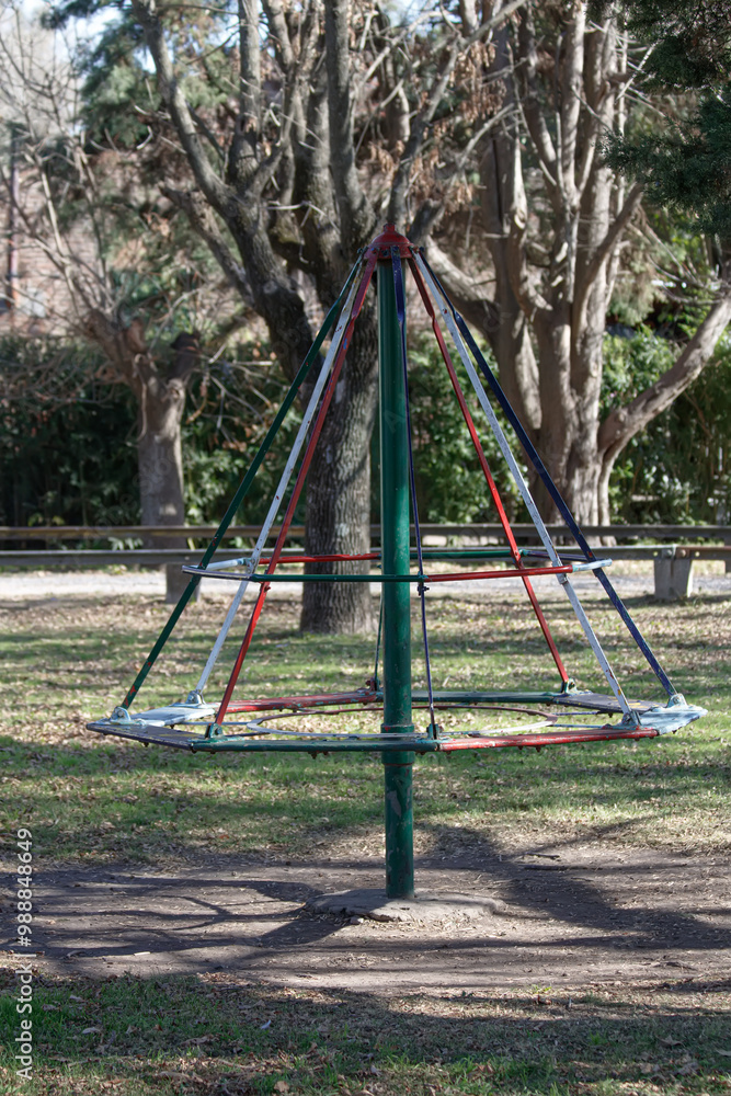 Fototapeta premium playground in the park