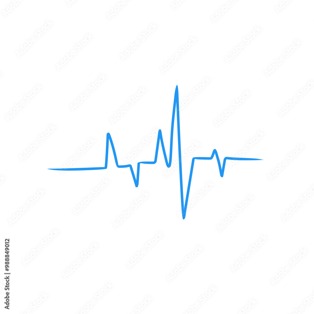 cardiogram line art cardiogram line art