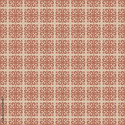 seamless damask pattern