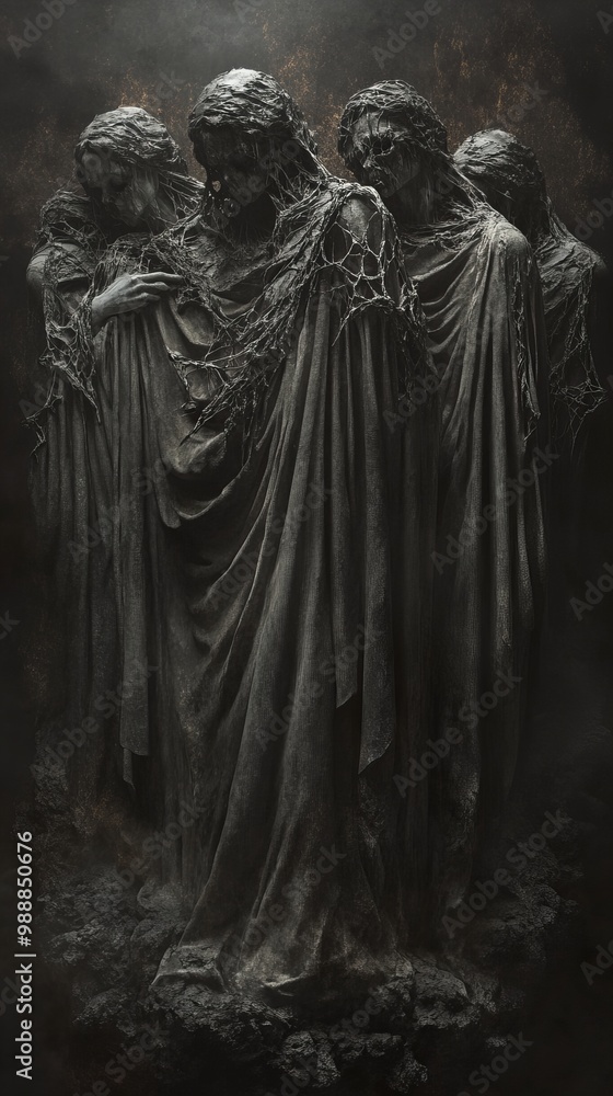 Haunting Elegance: A Surreal Halloween Haunting Elegance: A Surreal Halloween