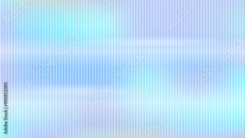 Light blue abstract gradient background with texture of ribbed, embossed glass. Window with matte effect. Vector illustration EPS10 for wallpaper, presentation, poster, banner 1920, 1080