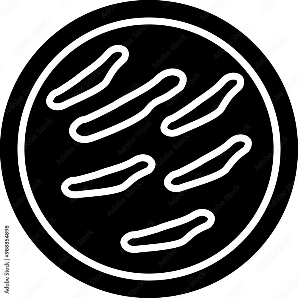 Fototapeta premium Propionibacterium acnes Icon