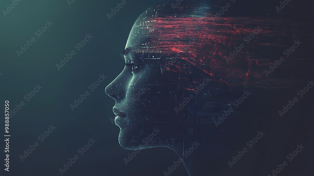 Futuristic Technology: Abstract Digital Interfaces, Data Networks, and AI Conceptual Art Futuristic Technology: Abstract Digital Interfaces, Data Networks, and AI Conceptual Art