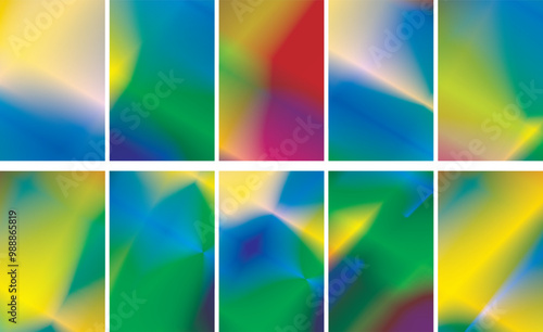 Colorful abstract swirl pattern of rainbow colors. The best blurred design for your business. Gradient vector background with beautiful visual effects