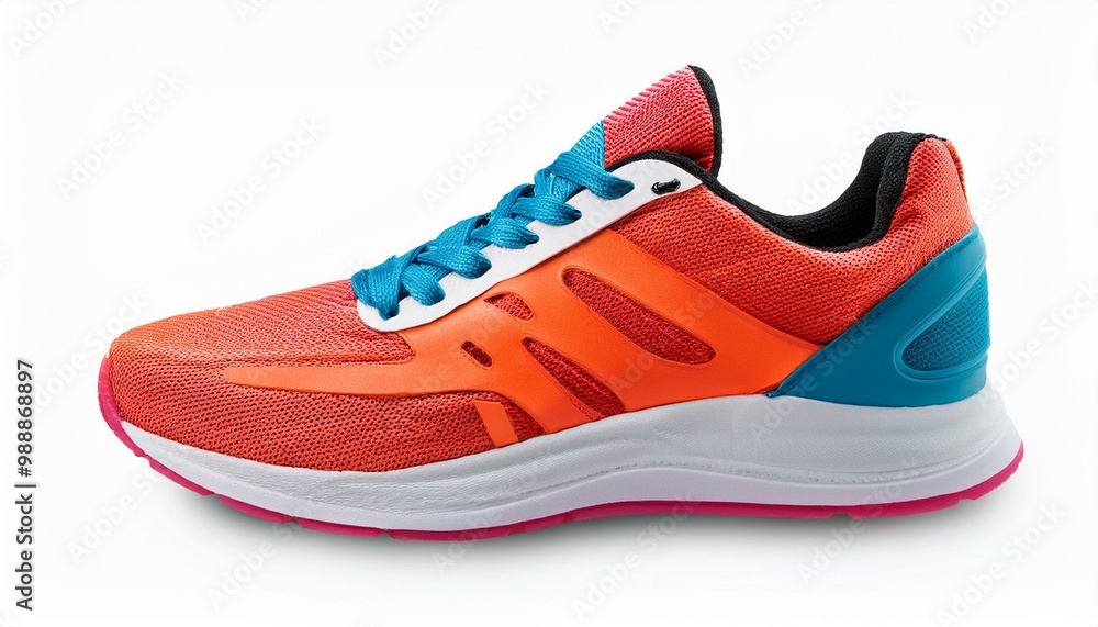 colorful cool running sneakers mockup colorful cool running sneakers mockup