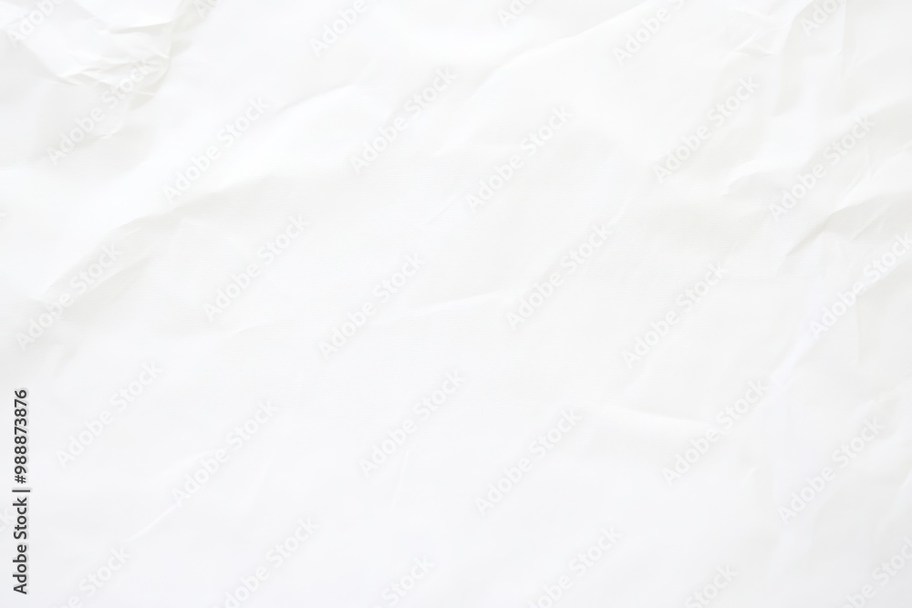 Fototapeta premium White paper texture background crumpled wrinkled.