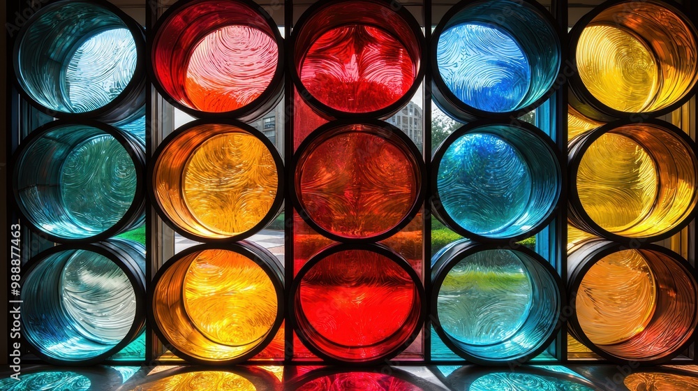 Ethereal Kaleidoscope: Abstract Background of Translucent Overlapping Circles Ethereal Kaleidoscope: Abstract Background of Translucent Overlapping Circles