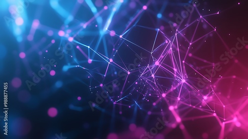 Wallpaper Mural Futuristic Technology: Abstract Digital Interfaces, Data Networks, and AI Conceptual Art Torontodigital.ca