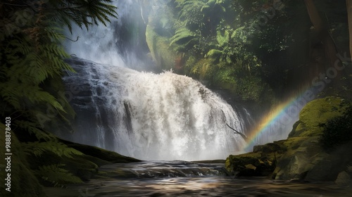 waterfall in the forest