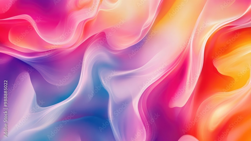 Vibrant abstract background featuring an ombre color gradient Vibrant abstract background featuring an ombre color gradient