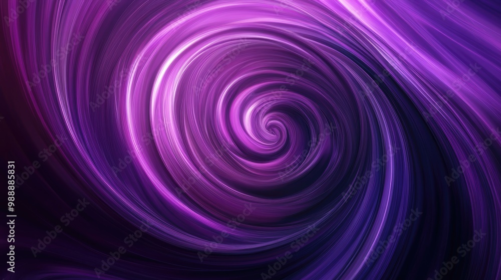 Obraz premium Purple swirling abstract background created using digital tools