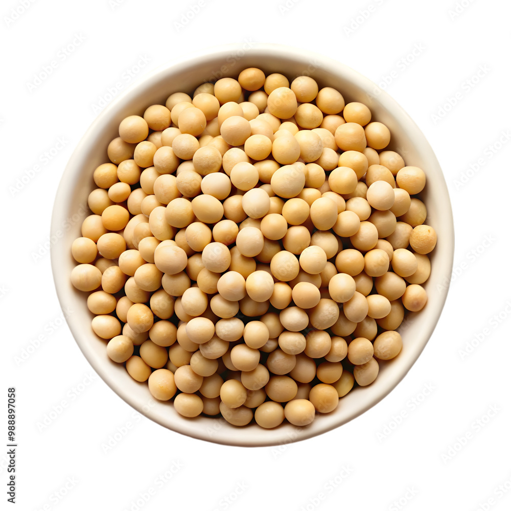 Soy beans isolated on transparent background Soy beans isolated on transparent background