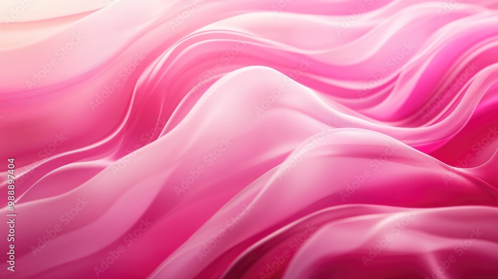 Stunning pink gradient with flowing waves, bringing a vibrant and refreshing element to eco-friendly projects and nature-inspired visuals Stunning pink gradient with flowing waves, bringing a vibrant and refreshing element to eco-friendly projects and nature-inspired visuals