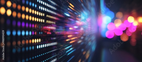 Wallpaper Mural 3D Rendering of an LED Signage Display Torontodigital.ca