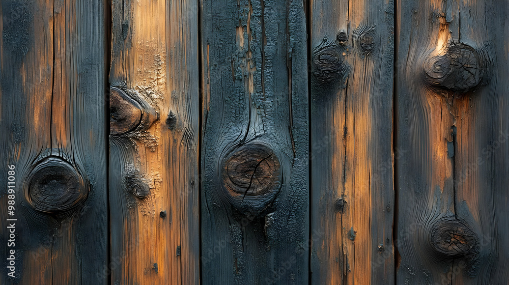 Dark and Burnt Wood Texture - Realistic Photo Dark and Burnt Wood Texture - Realistic Photo