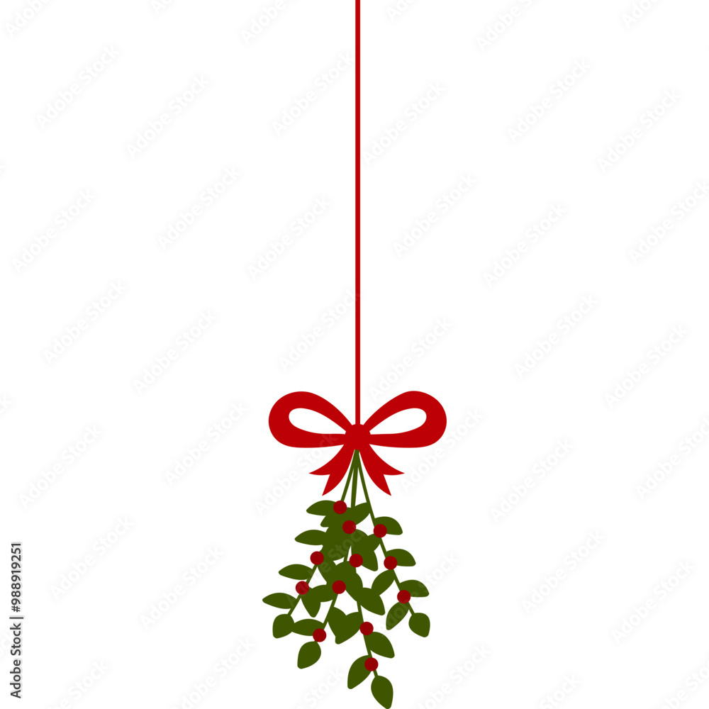 Hanging Winter Mistletoe Hanging Winter Mistletoe